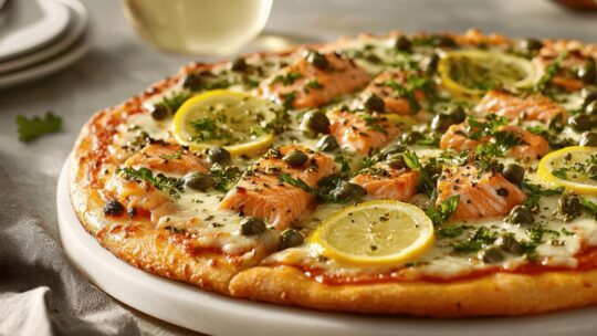 Pizza au saumon fumé et aneth : le duo nordique qui révolutionne votre pizza